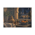 Moroccan Night Glass Cutting Board — Decorative Kitchen Serving Board